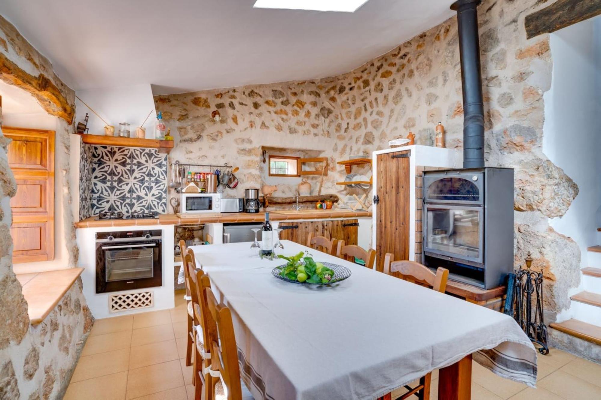 Casita De Montana Cerca Del Mar Pensionat Fornalutx Exteriör bild