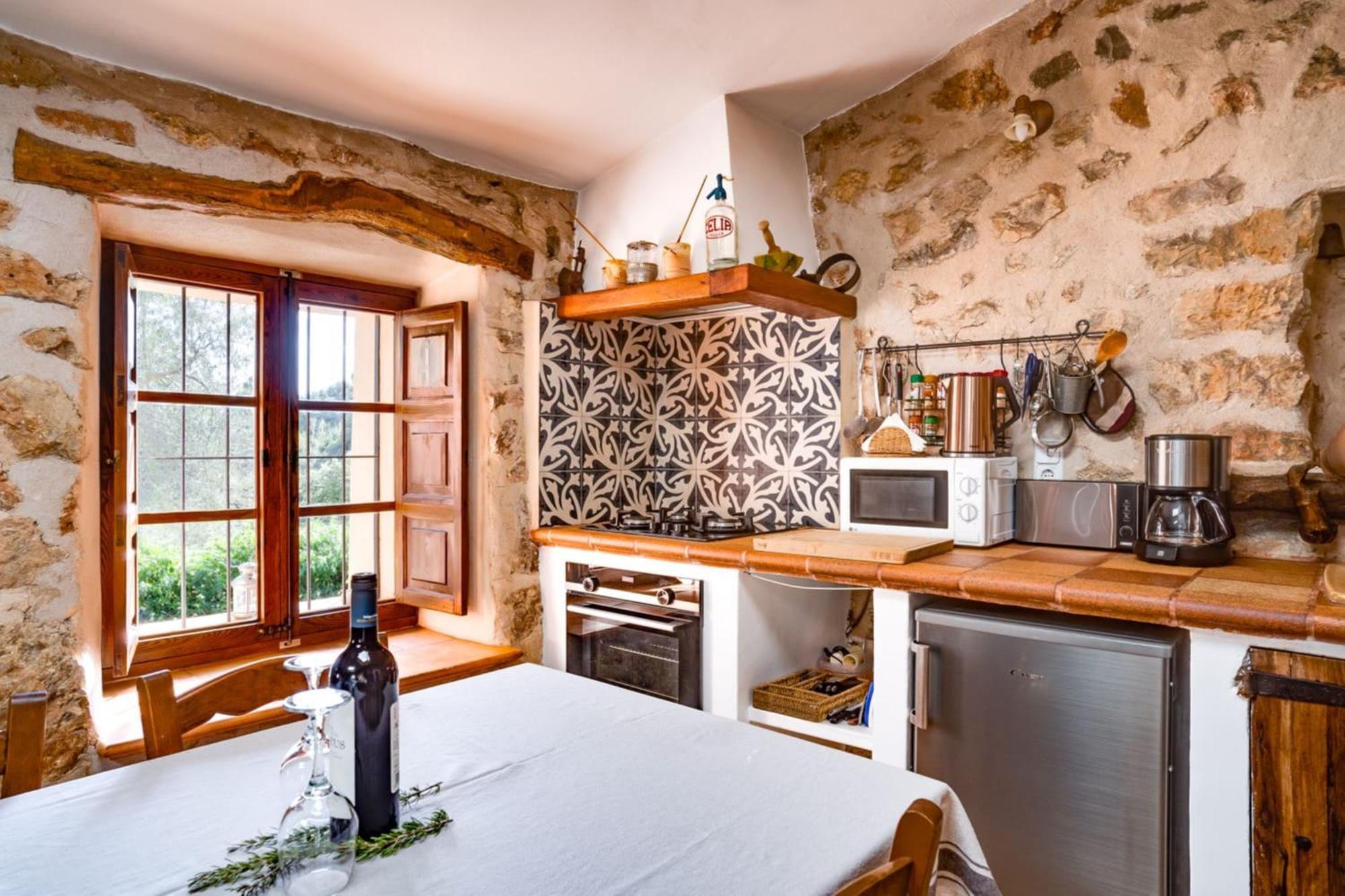 Casita De Montana Cerca Del Mar Pensionat Fornalutx Exteriör bild